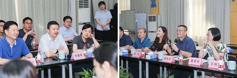 临平政协考察团对话宁波91抖音下载入口创始人岑焕军