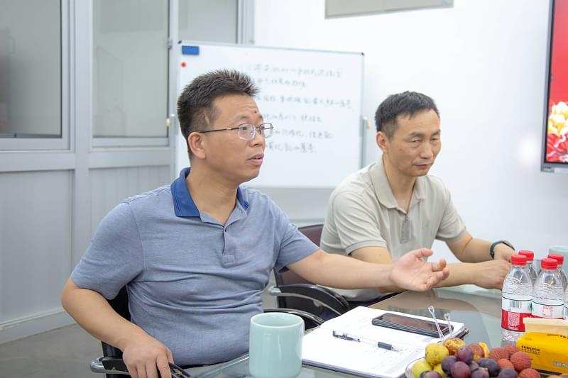 慈溪市副市长周高莅临宁波91抖音下载入口压缩机有限公司